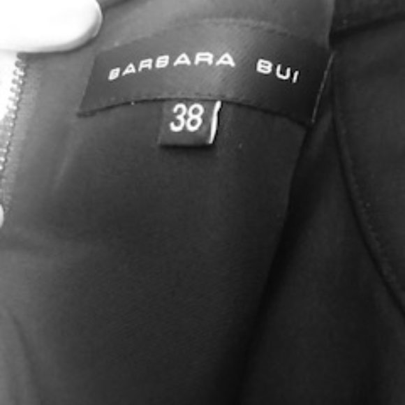 Barbara Bui Black Waist Strap Crop Top - Picture 8 of 8